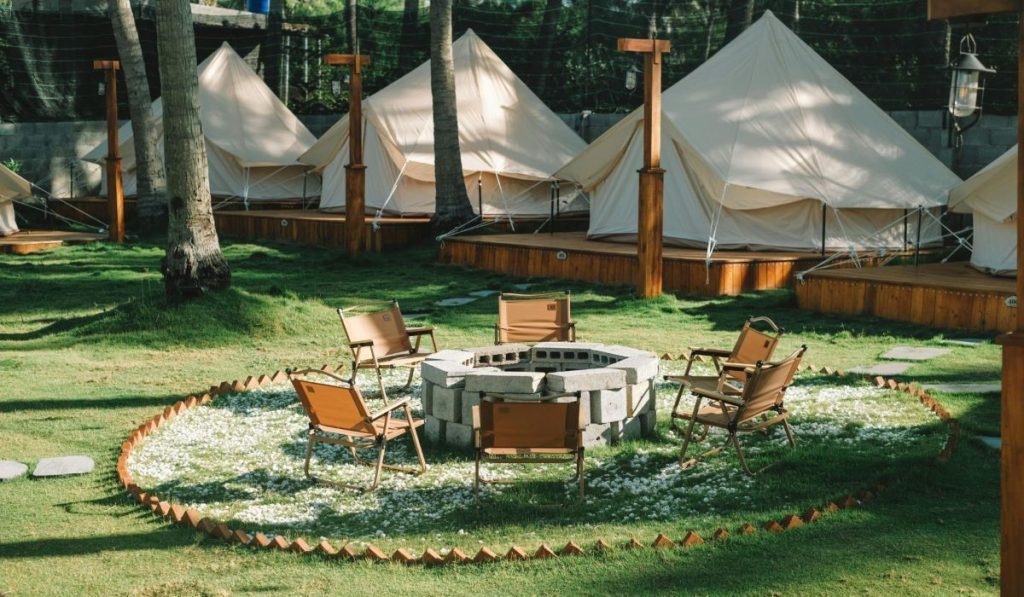 Glamping kamp