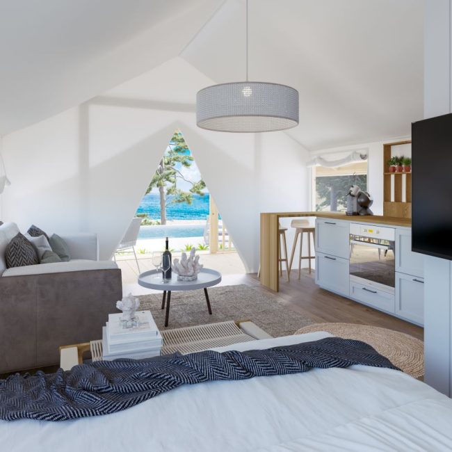 Interijer glamping šatora