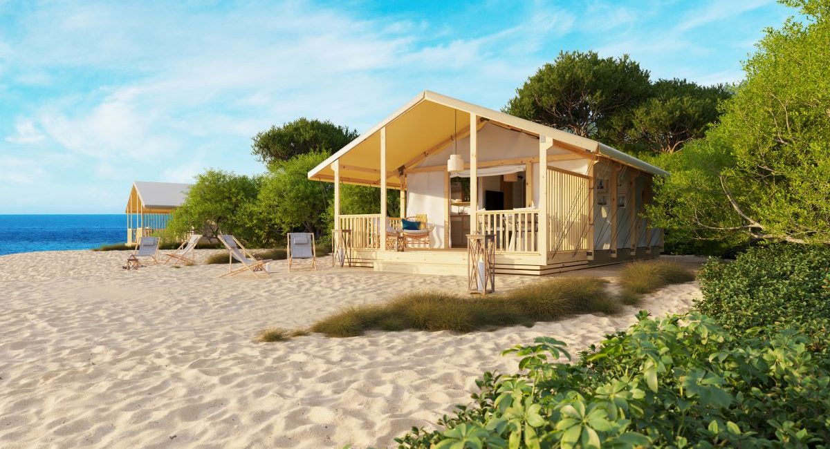 Glamping šator na plaži