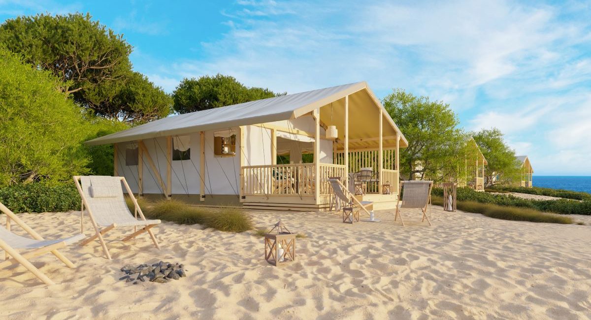 Glamping šator na plaži